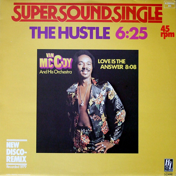 Cover Van McCoy - The Hustle / Love Is The Answer (12) Schallplatten Ankauf