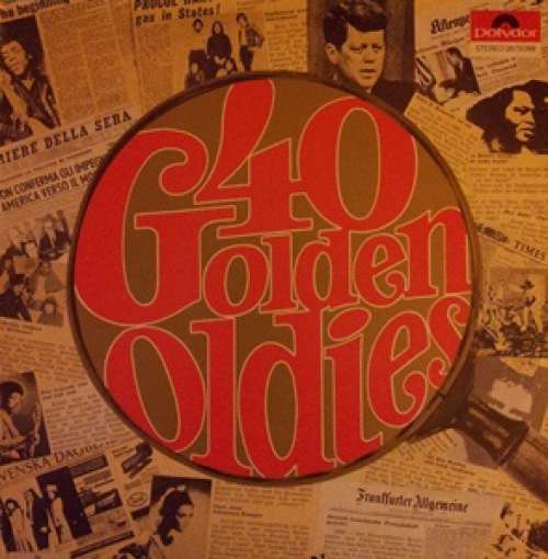 Cover Various - 40 Golden Oldies (2xLP, Comp, Gat) Schallplatten Ankauf