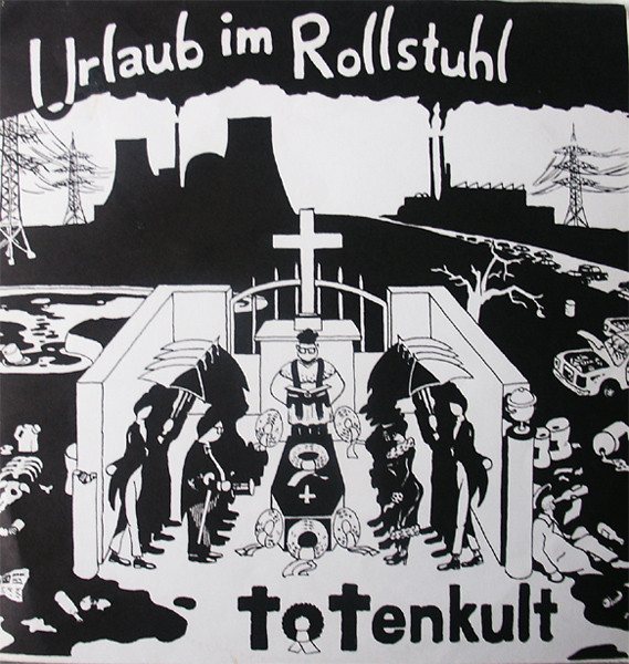 Cover Urlaub Im Rollstuhl - Totenkult (LP, Album, RP) Schallplatten Ankauf