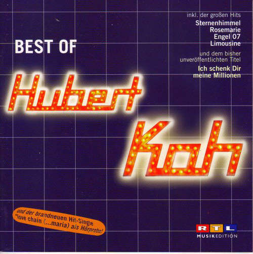 Cover Hubert Kah - Best Of Hubert Kah (CD, Comp) Schallplatten Ankauf