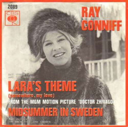Cover Ray Conniff - Lara's Theme (Somewhere My Love) / Midsummer In Sweden (7, Single) Schallplatten Ankauf