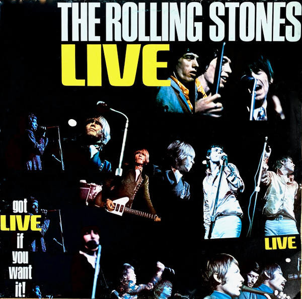 Cover zu The Rolling Stones - Got Live If You Want It! (LP, Album) Schallplatten Ankauf