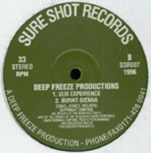 Cover Deep Freeze Productions - Total Experience (12) Schallplatten Ankauf
