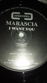 Cover Marascia - I Want You (12) Schallplatten Ankauf