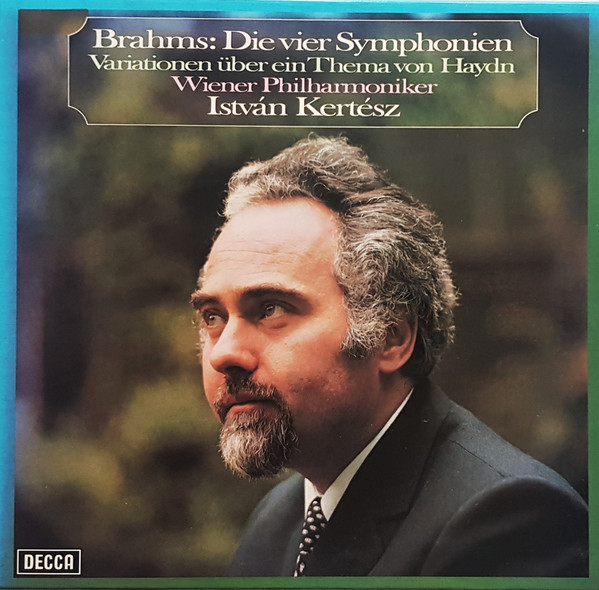 Cover Brahms*, István Kertész, Wiener Philharmoniker - Die Vier Symphonien, Variationen Über Ein Thema Von Haydn (4xLP + Box) Schallplatten Ankauf