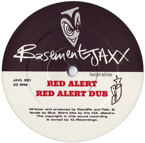 Cover Basement Jaxx - Red Alert / Yo Yo (12, Ltd) Schallplatten Ankauf