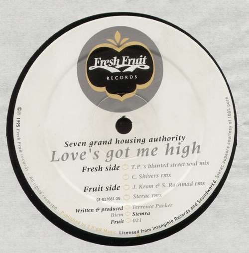 Cover Seven Grand Housing Authority - Love's Got Me High (12) Schallplatten Ankauf