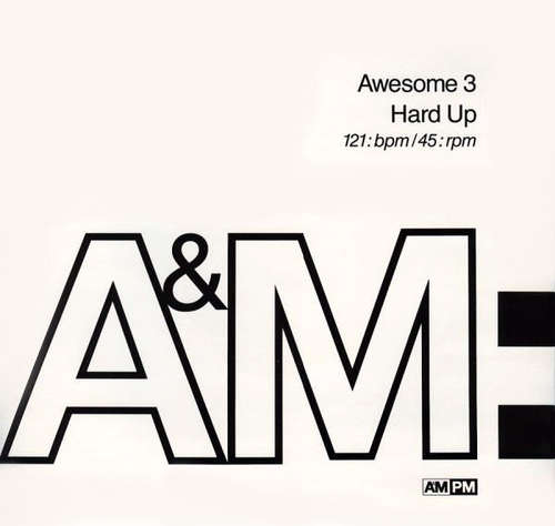 Cover Awesome 3 - Hard Up (12, Red) Schallplatten Ankauf