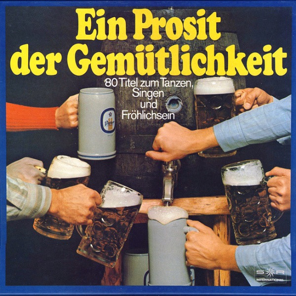 Cover Various - Ein Prosit Der Gemütlichkeit (3xLP + Box, Comp) Schallplatten Ankauf