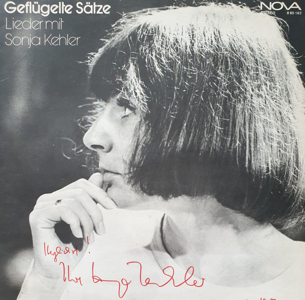 Cover Sonja Kehler - Geflügelte Sätze (LP, Album) Schallplatten Ankauf