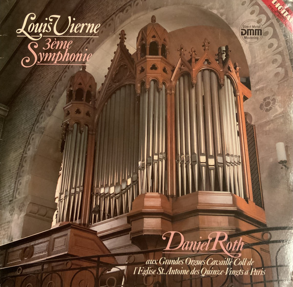 Cover Daniel Roth (3) - Louis Vierne 3ème Symphonie (LP, Album) Schallplatten Ankauf