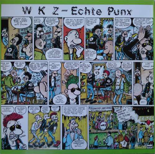 Cover Wkz* - Echte Punx (LP, Album, Blu) Schallplatten Ankauf