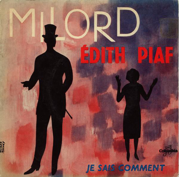 Cover Edith Piaf - Milord (7, Single, Mono) Schallplatten Ankauf