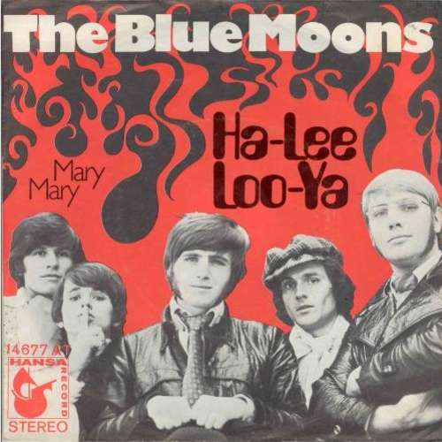 Cover The Blue Moons - Ha-Lee Loo-Ya (7, Single) Schallplatten Ankauf