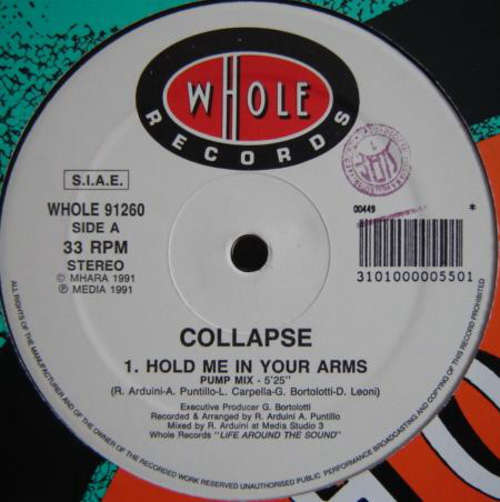 Cover Collapse - Hold Me In Your Arms (12) Schallplatten Ankauf