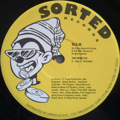 Cover W.A.M. (6) - The Drum (12) Schallplatten Ankauf
