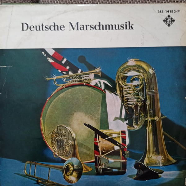 Bild Großes Blasorchester, Musikkorps Der Schutzpolizei Berlin - Deutsche Marschmusik (LP, Comp, Mono) Schallplatten Ankauf