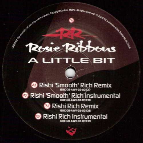 Cover Rosie Ribbons - A Little Bit (12, Promo) Schallplatten Ankauf