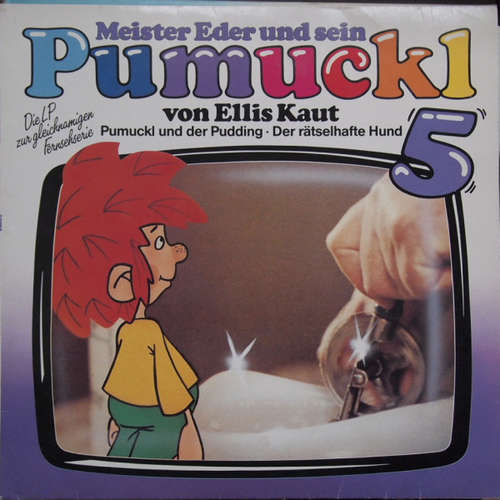 Cover Ellis Kaut - Meister Eder Und Sein Pumuckl 5 - Pumuckl Und Der Pudding / Der Rätselhafte Hund (LP) Schallplatten Ankauf