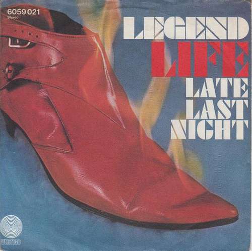 Cover Legend (6) - Life / Late Last Night (7, Single) Schallplatten Ankauf