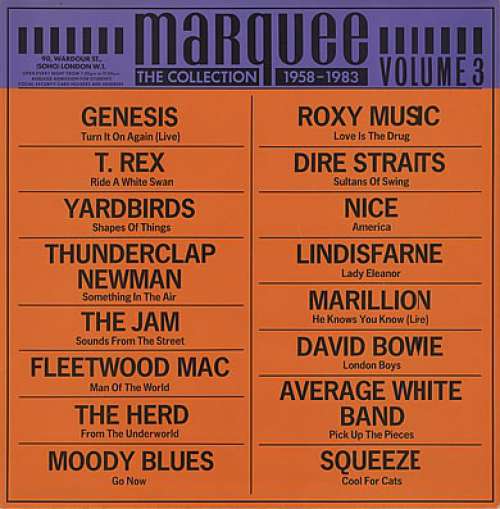 Cover Various - The Marquee Collection Vol. 3 (LP, Comp) Schallplatten Ankauf