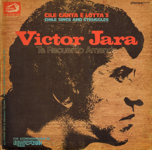 Cover Victor Jara - Te Recuerdo Amanda (LP, Album) Schallplatten Ankauf