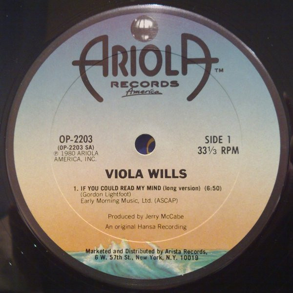 Cover Viola Wills - If You Could Read My Mind (12) Schallplatten Ankauf
