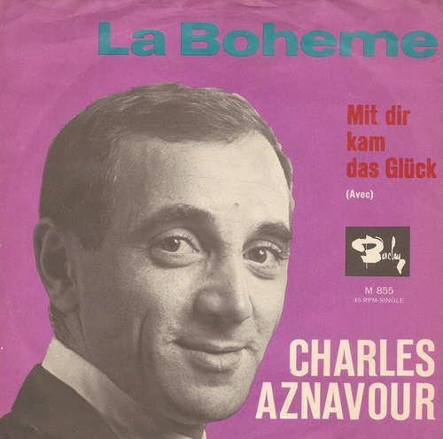 Cover Charles Aznavour - La Boheme (7, Single) Schallplatten Ankauf