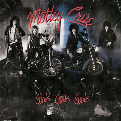 Cover Mötley Crüe - Girls, Girls, Girls (LP, Album) Schallplatten Ankauf