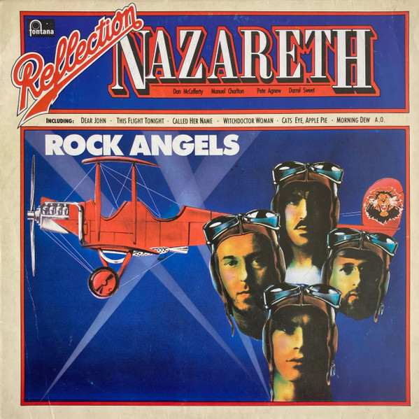 Cover Nazareth (2) - Reflection - Rock Angels (LP, Album, Comp) Schallplatten Ankauf