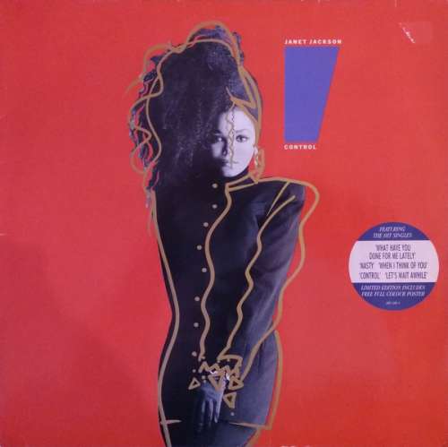 Cover Janet Jackson - Control (LP, Album, Ltd, Bla) Schallplatten Ankauf