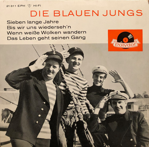 Cover Die Blauen Jungs - Sieben Lange Jahre (7, EP, Mono) Schallplatten Ankauf