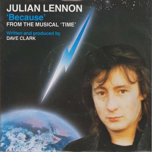 Cover Julian Lennon - Because (7, Single) Schallplatten Ankauf