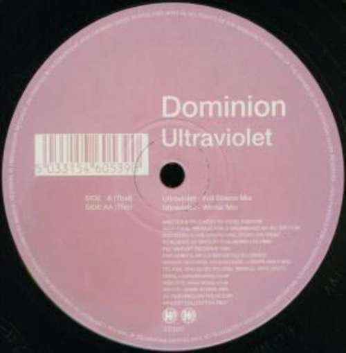 Cover Dominion - Ultraviolet (12) Schallplatten Ankauf
