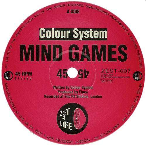 Cover Colour System* - Mind Games / So Right (12) Schallplatten Ankauf