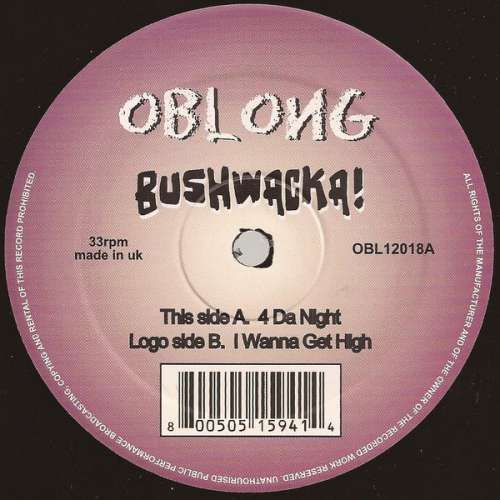Cover Bushwacka! - 4 Da Night (12) Schallplatten Ankauf