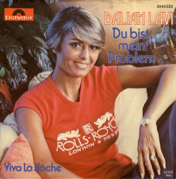 Cover Daliah Lavi - Du Bist Mein Problem (7, Single) Schallplatten Ankauf