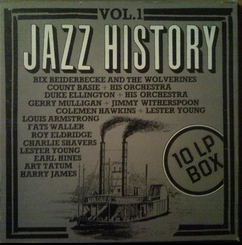 Cover Various - Jazz History Vol. 1 (10xLP + Box, Comp) Schallplatten Ankauf