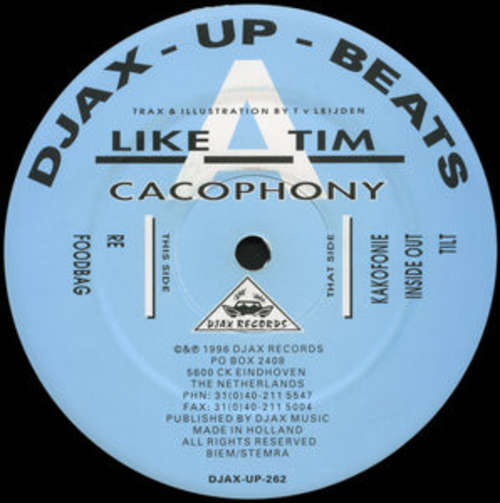 Cover Like A Tim - Cacophony (12) Schallplatten Ankauf
