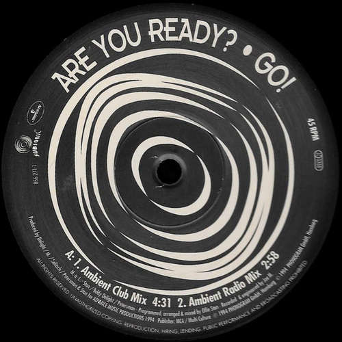 Cover Go!* - Are You Ready? (12) Schallplatten Ankauf