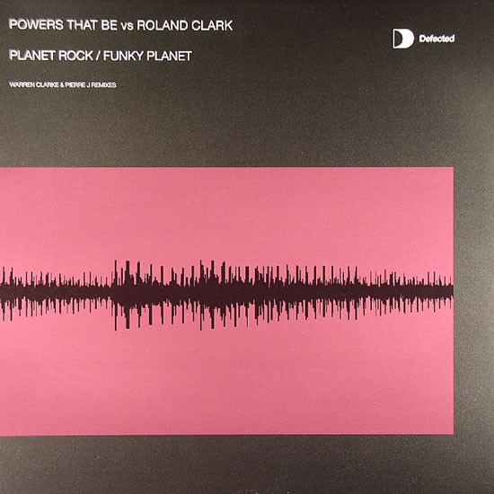 Cover Powers That Be Vs. Roland Clark - Planet Rock / Funky Planet (12) Schallplatten Ankauf