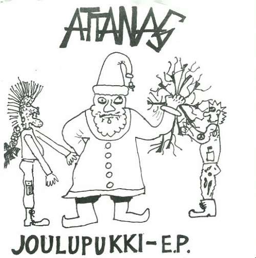 Cover Attanas - Joulupukki-E.P. (7, EP, W/Lbl) Schallplatten Ankauf