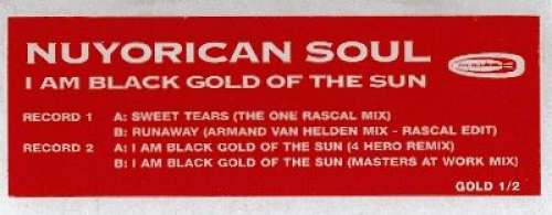 Cover Nuyorican Soul - I Am Black Gold Of The Sun (2x12, Promo) Schallplatten Ankauf