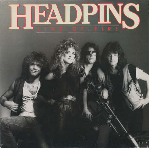 Cover Headpins - Line Of Fire (LP, Album) Schallplatten Ankauf