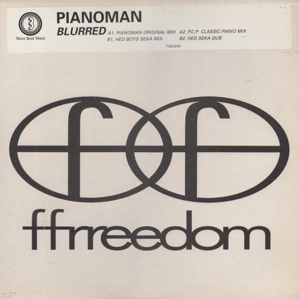 Cover Pianoman - Blurred (12, Single, Promo) Schallplatten Ankauf