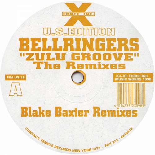 Cover Bellringers - Zulu Groove (The Remixes) (12) Schallplatten Ankauf