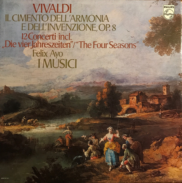 Cover Vivaldi* / I Musici, Félix Ayo - Il Cimento Dell' Armonia E Dell' Invenzione, Op. 8 12 Concerti Inc. Die Vier Jahreszeiten/The Four Seasons (3xLP, Comp) Schallplatten Ankauf