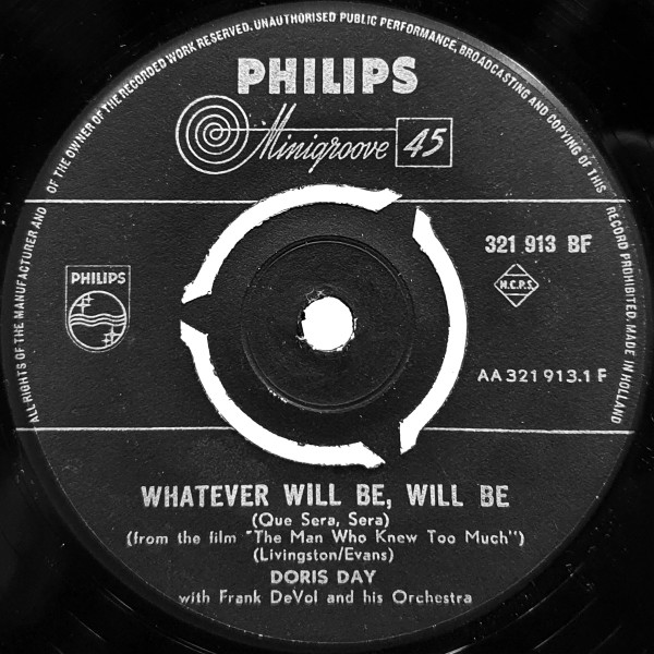 Cover Doris Day - Whatever Will Be, Will Be / You Made Me Love You (7, Mono) Schallplatten Ankauf
