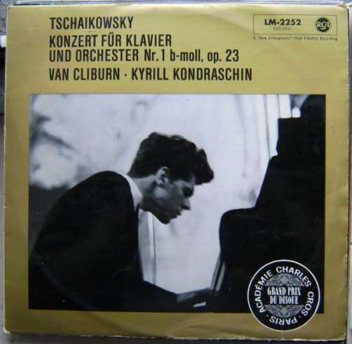 Cover Tchaikovsky*, Van Cliburn, Kyrill Kondraschin* - Konzert Für Klavier Und Orchester Nr. 1 b-moll, Op. 23 (LP, Mono) Schallplatten Ankauf