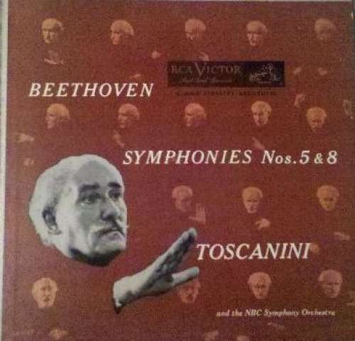 Cover Beethoven*, Toscanini*, The NBC Symphony Orchestra* - Symphonies Nos. 5 & 8 (LP, Album) Schallplatten Ankauf